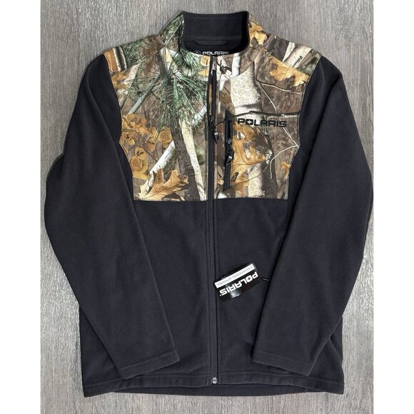 Polaris Camo Mens Northstar Trail Mid Layer Fleece Jacket Full Zip Size M NWT - Picture 1 of 10
